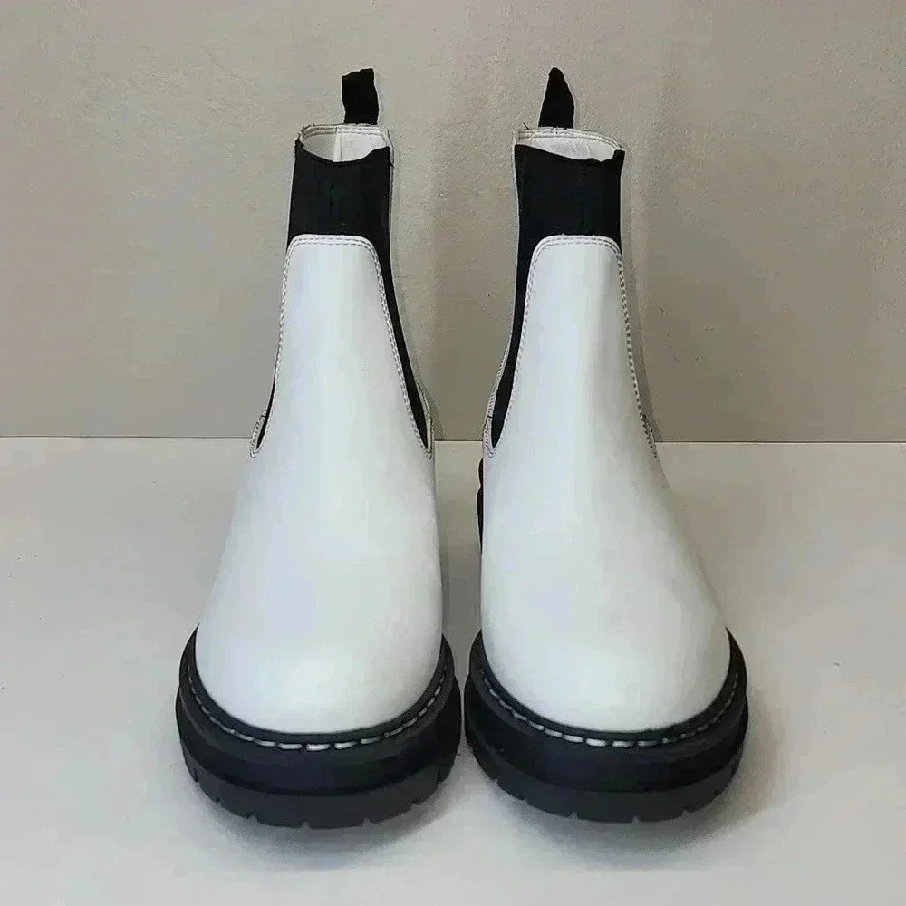 Patrick Womens Pull On Leather Booties